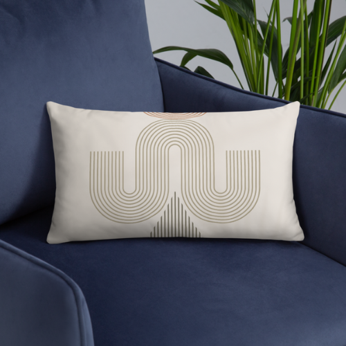 Pillow Cover Modern Geometric Art By HadiArt