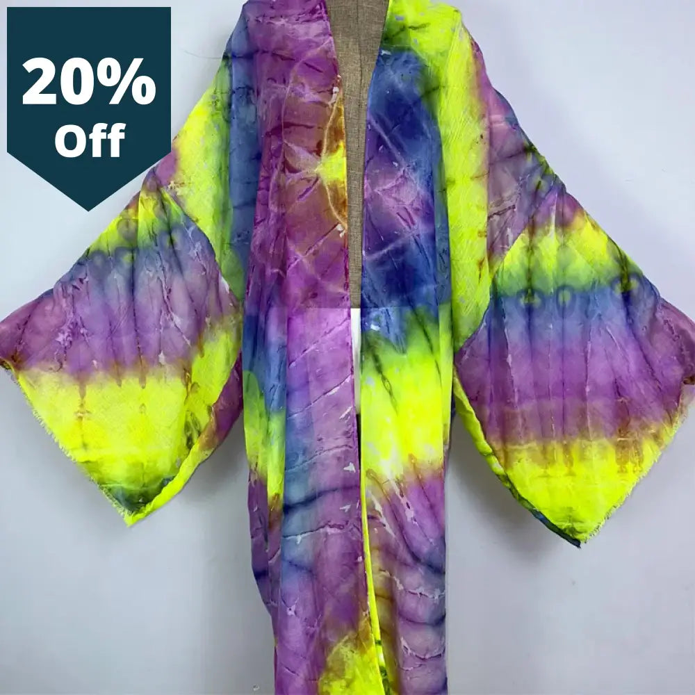 Beach Cover Ups For Swimwear Women Tie Dye Kimono Swimsuit Cape Summer Dress 2023 Beachwear Outfits