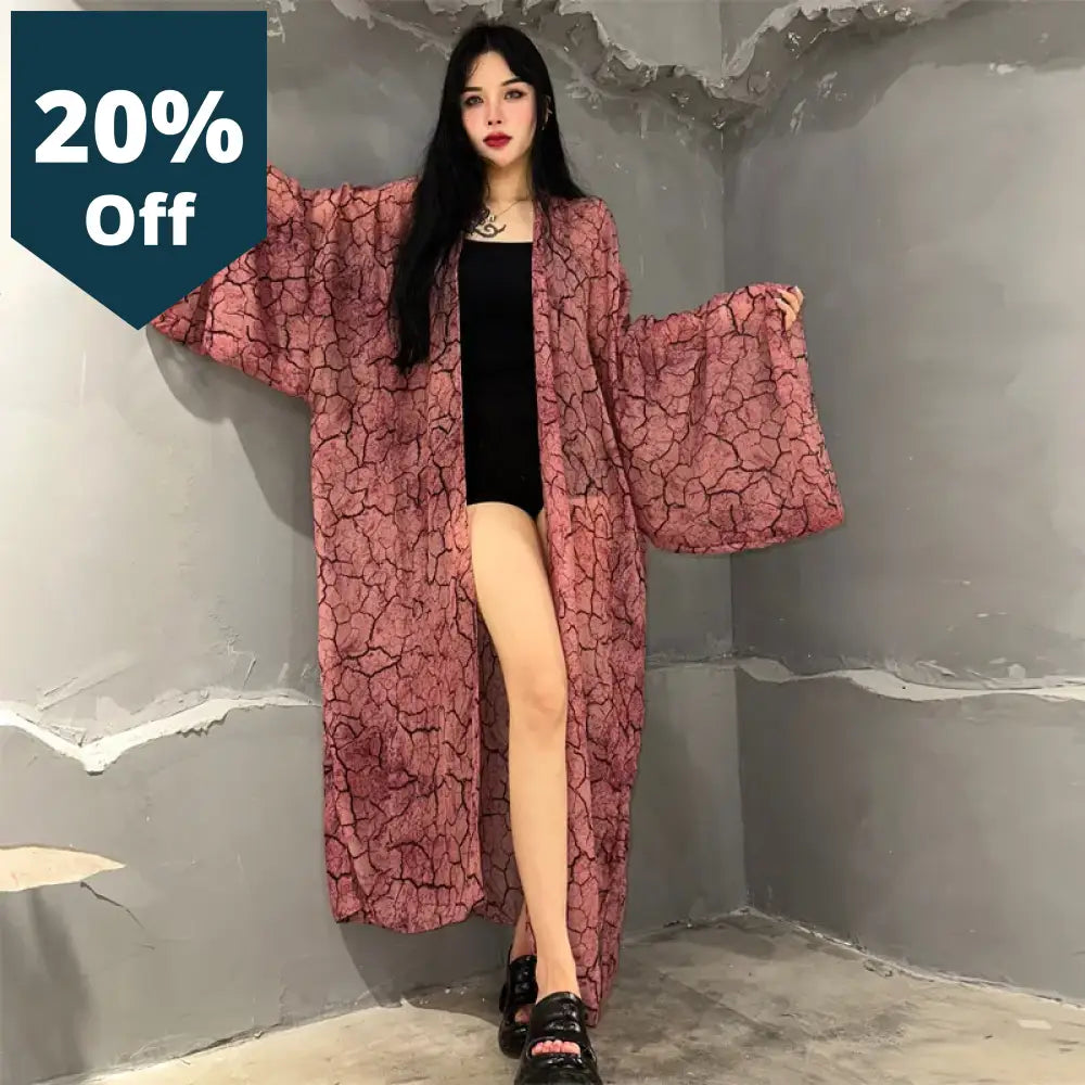 Kimono Bikini Cover-Up Elegant Beach Outfit For Women Boho Print Cotton Feeling Vestidos Para Mujer