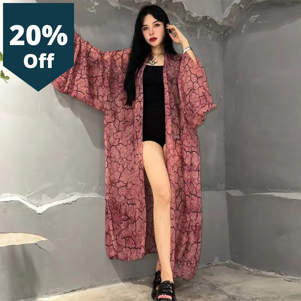 Kimono Bikini Cover-Up Elegant Beach Outfit For Women Boho Print Cotton Feeling Vestidos Para Mujer